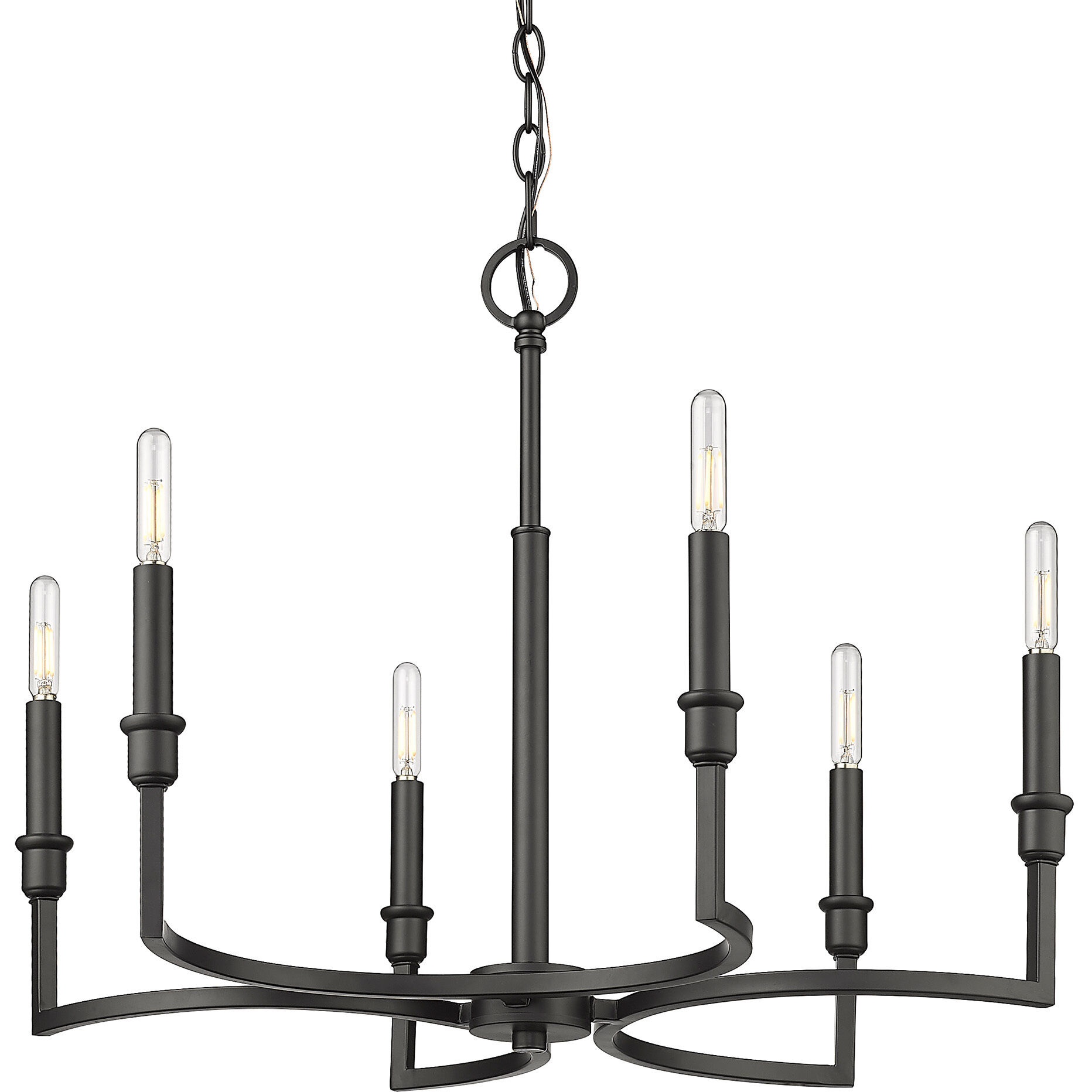 Ellyn 6 Light 25.00 inch Chandelier