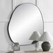 Dolly 45.25 X 44.25 inch Matte Black Wall Mirror