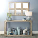 Everett 60 inch Grey Washed Wood Console Table