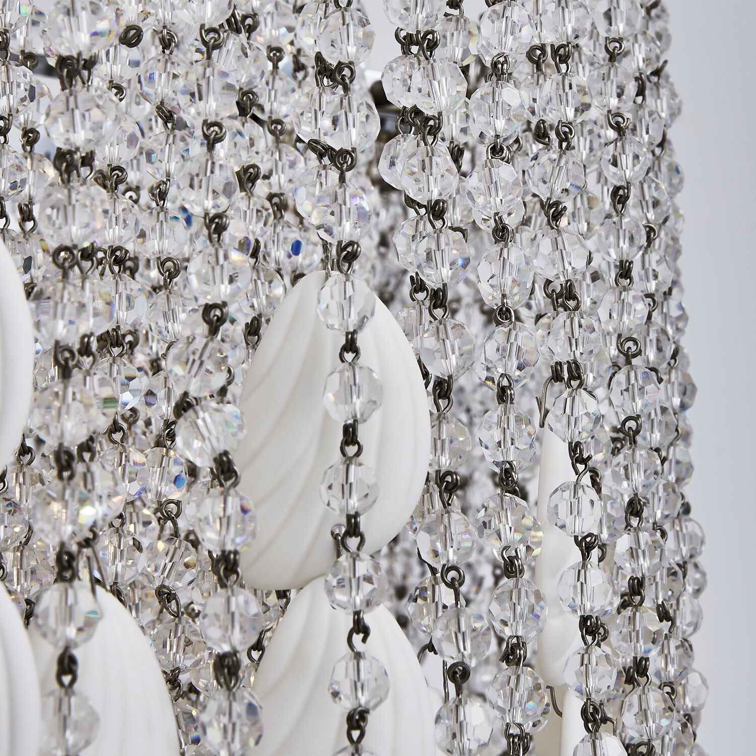 Farfalle 18 Light 28 inch Brushed Champagne Gold Chandelier Ceiling Light