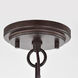 Ginger 3 Light 16 inch Old Bronze Pendant Ceiling Light