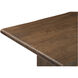 Lila 98 X 40 inch Brown Dining Table, Large