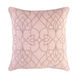 Dotted Pirouette 18 X 18 inch Camel and Mauve Throw Pillow