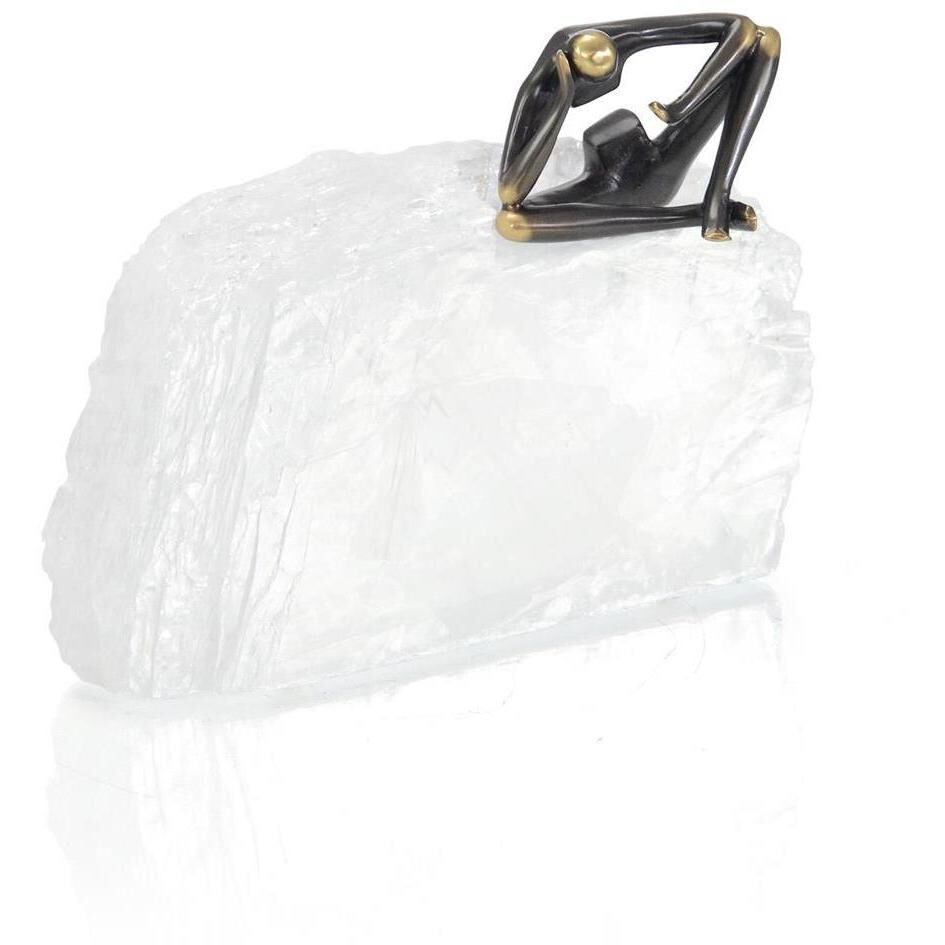 Man on Edge III 8 X 7 inch Sculpture