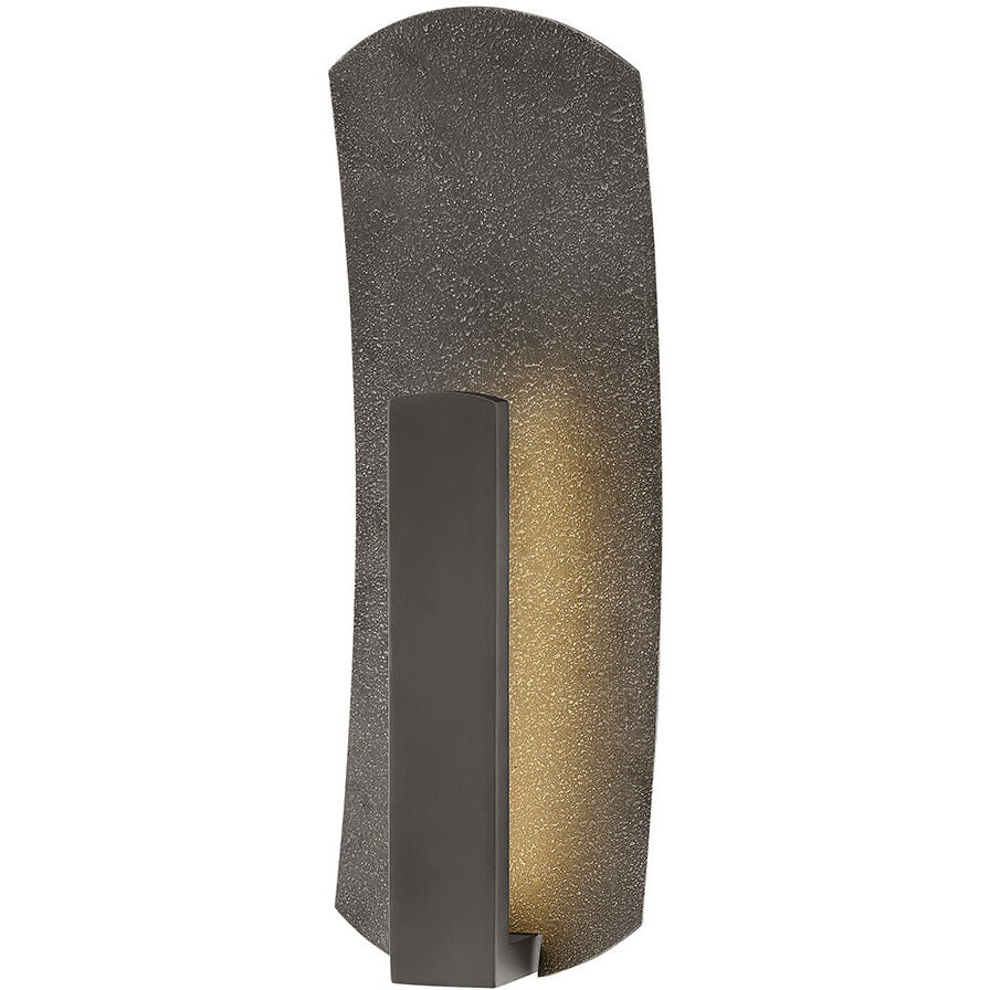 Bend LED 26 inch Bronze Outdoor Wall Mount Lantern