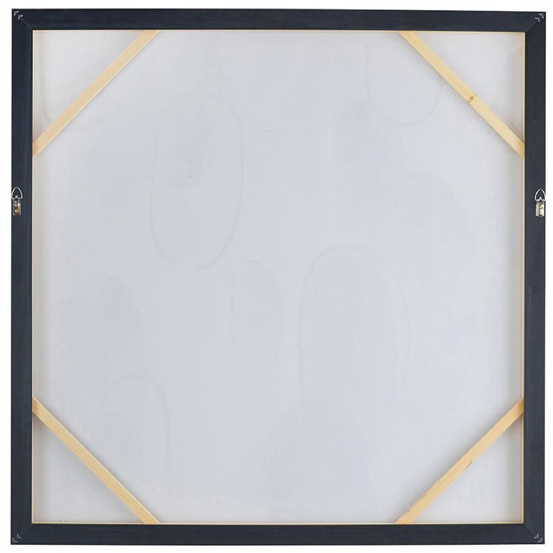 Gizem Gold/Gray/Blue Wall Art