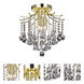 Amelia 3 Light 12 inch Gold Flush Mount Ceiling Light
