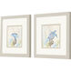 Animals Blue and Green and Brown and Beige Framed Art, Propac