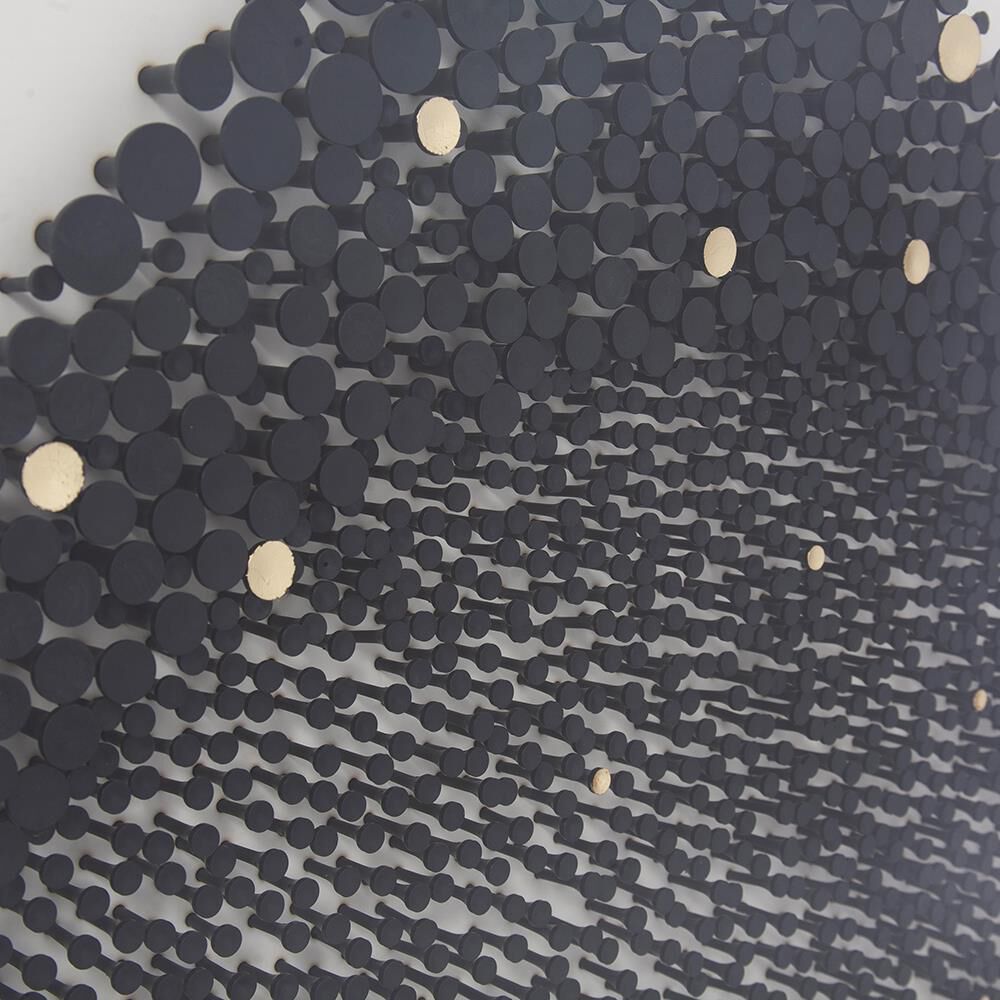 Tee Off Globe Black/Neutral Shadowbox Art