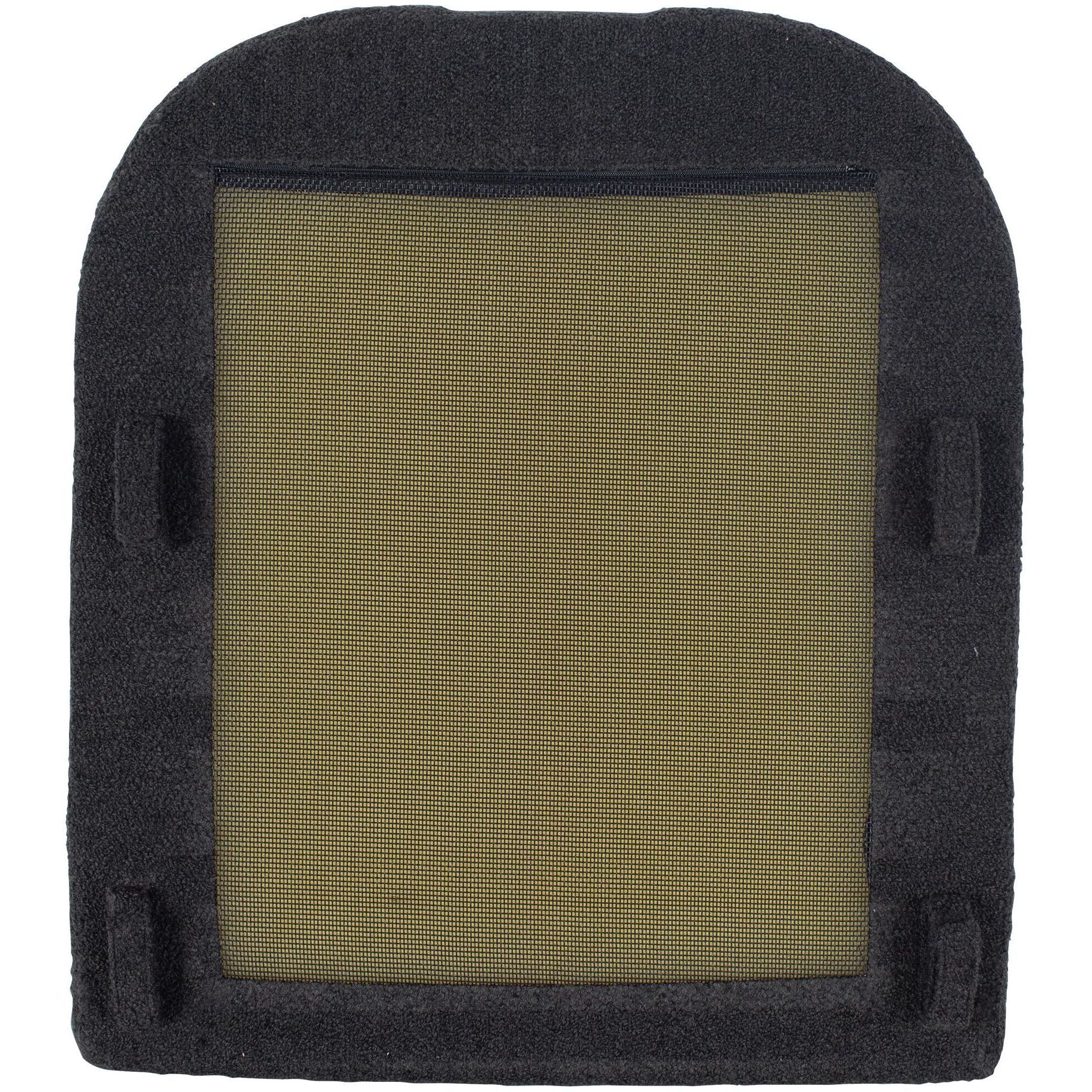 Bolster Back Java Black Outdoor Dining Chair