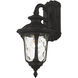 Oxford 1 Light 16 inch Textured Black Outdoor Wall Lantern