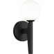 Scriben LED 4.75 inch Matte Black Wall Sconce Wall Light