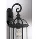 Kensington Outdoor Wall Lantern in Black
