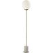 Terra 65 inch 40.00 watt Antique Brass Floor Lamp Portable Light