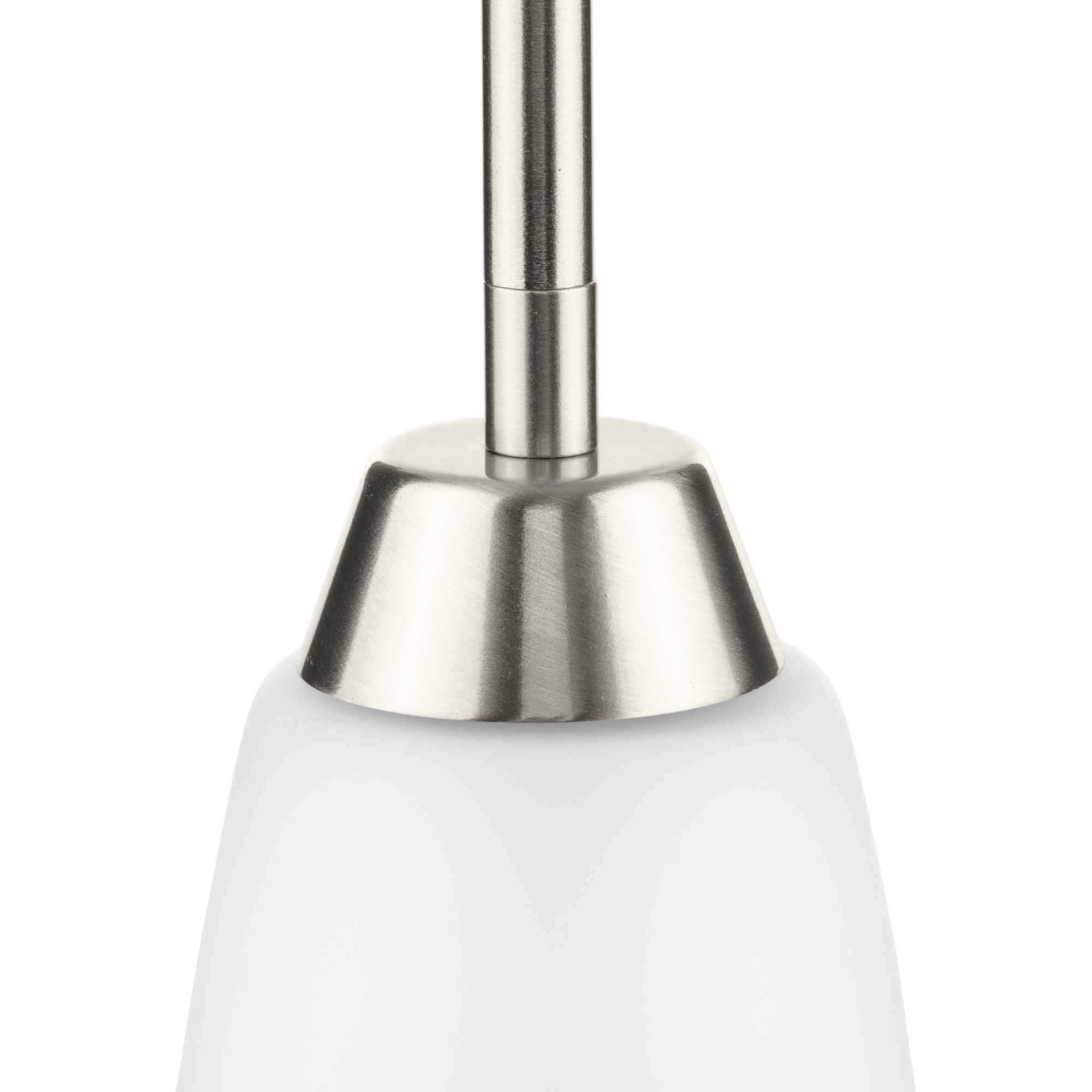 Anna 1 Light 3.88 inch Brushed Nickel Mini-Pendant Ceiling Light