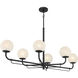 Whitehall Island Light Ceiling Light in Dark Matte Black