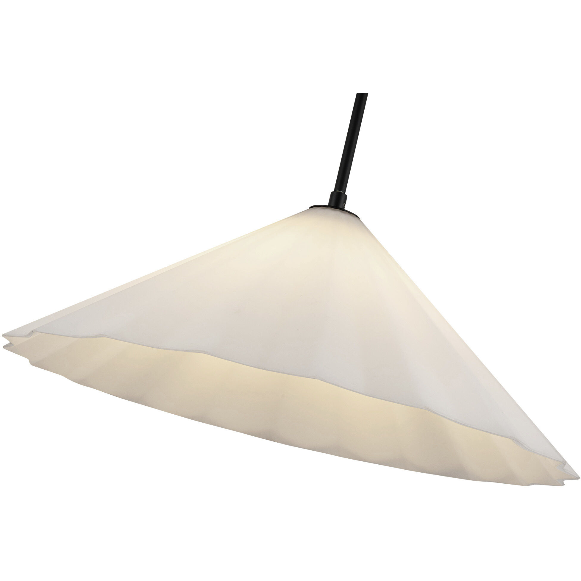 Alora Mood Serena Pendant Ceiling Light in Matte Black