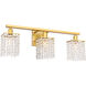 Phineas 3 Light 24 inch Brass Wall sconce Wall Light
