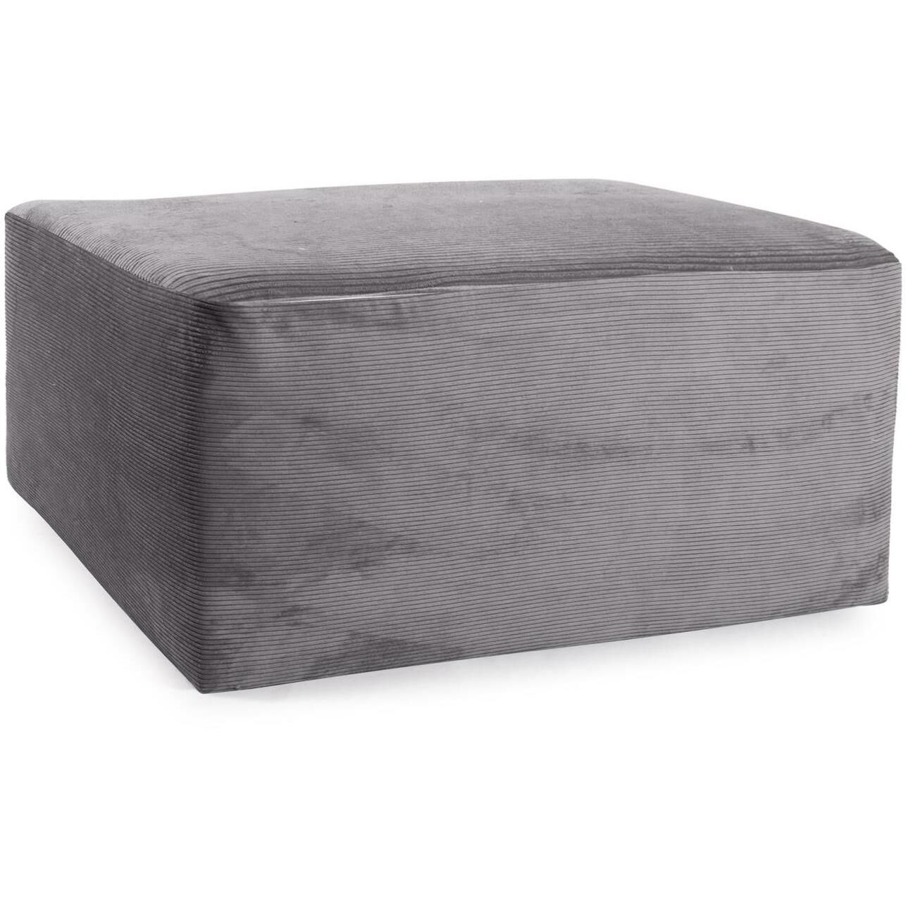 Pana Universal 18 inch Charcoal Ottoman
