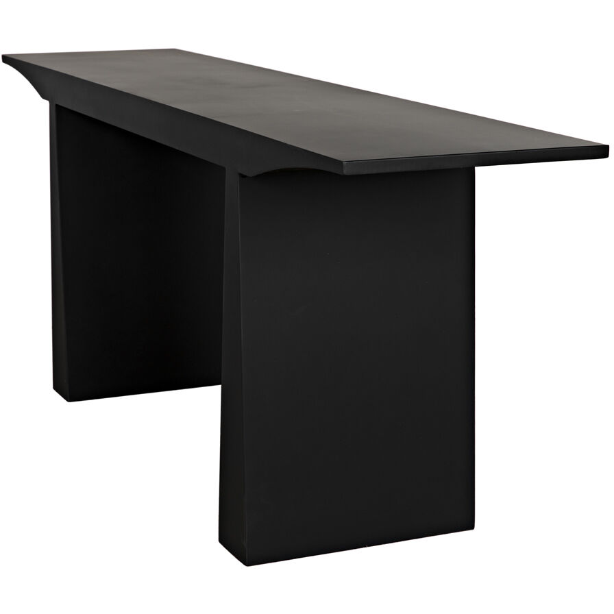 Truss 78 X 18 inch Matte Black Console