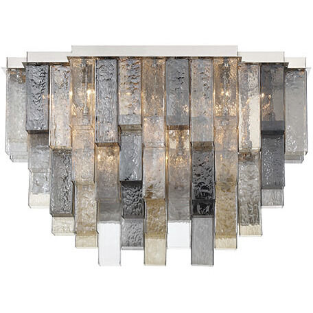 Altesa 23 Light 20 inch Chrome Flush Mount Ceiling Light