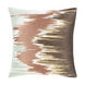 Lexi 18 X 18 inch Ivory/Mustard/Cream/Khaki Pillow Kit, Square