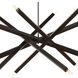 Viper 12 Light 41 inch Oil Rubbed Bronze Chandelier Ceiling Light