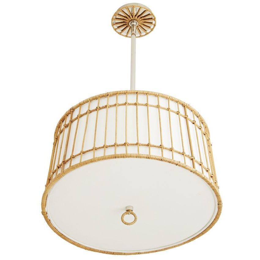 Sea Island 4 Light 18.5 inch Natural Pendant Ceiling Light