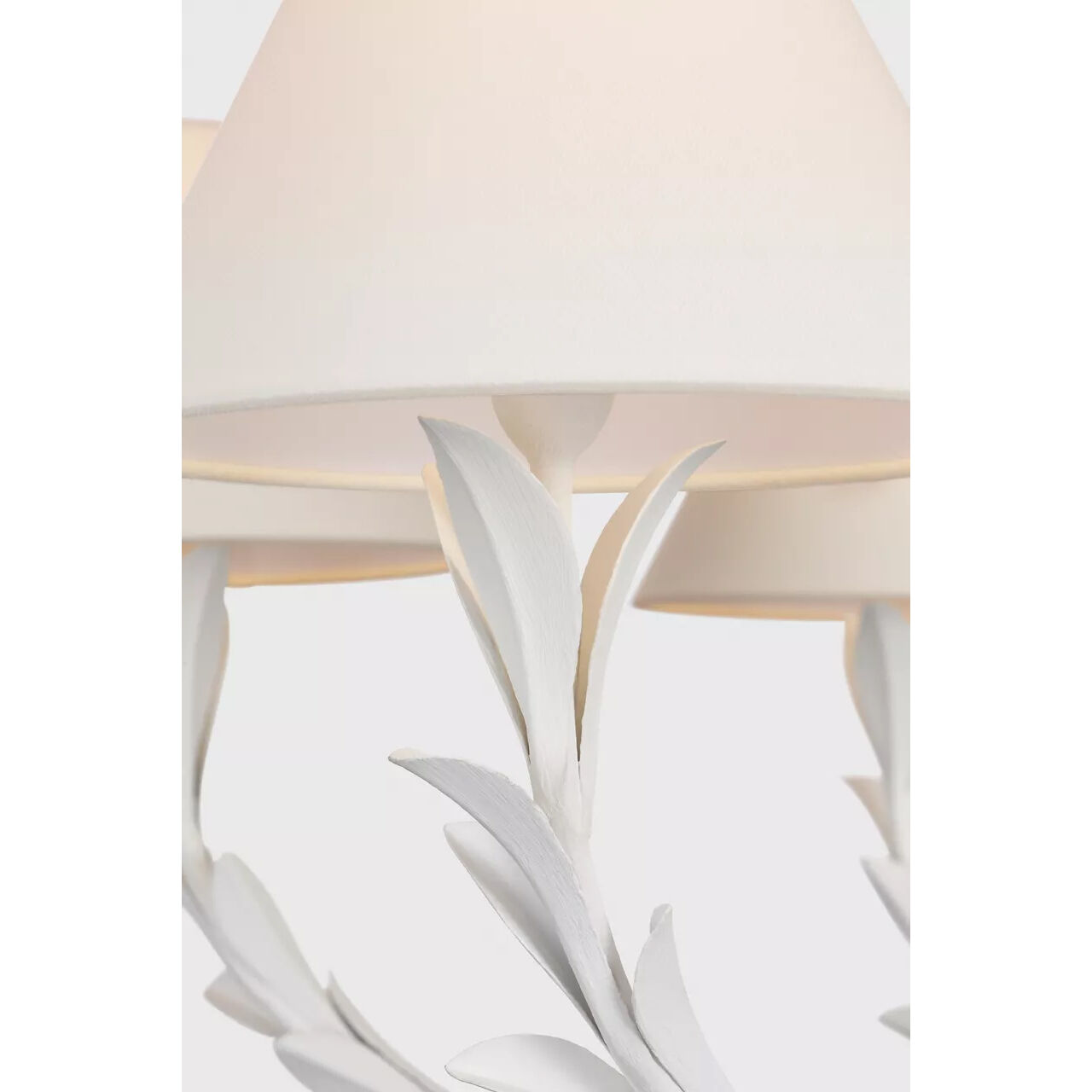 Chapman & Myers Provenz LED 42 inch Plaster White Chandelier Ceiling Light