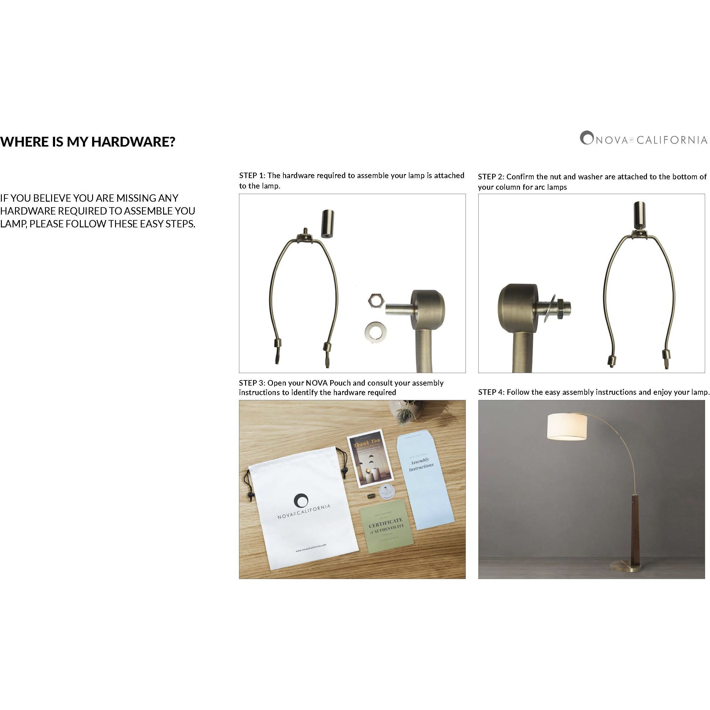 Melmar 80 inch 100.00 watt Walnut and Weathered Brass with Black Arc Floor Lamp Portable Light