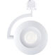 Orb 120 White LED Track Head - H-Type Ceiling Light