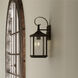 Caelum 1 Light 15 inch Antique Bronze Outdoor Wall Lantern, Small, Design Series