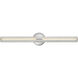 Georgette LED 32.25 inch Polished Nickel Vanity Light Wall Light