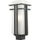 Abbey 1 Light 19.25 inch Black Outdoor Post Mount Fixture