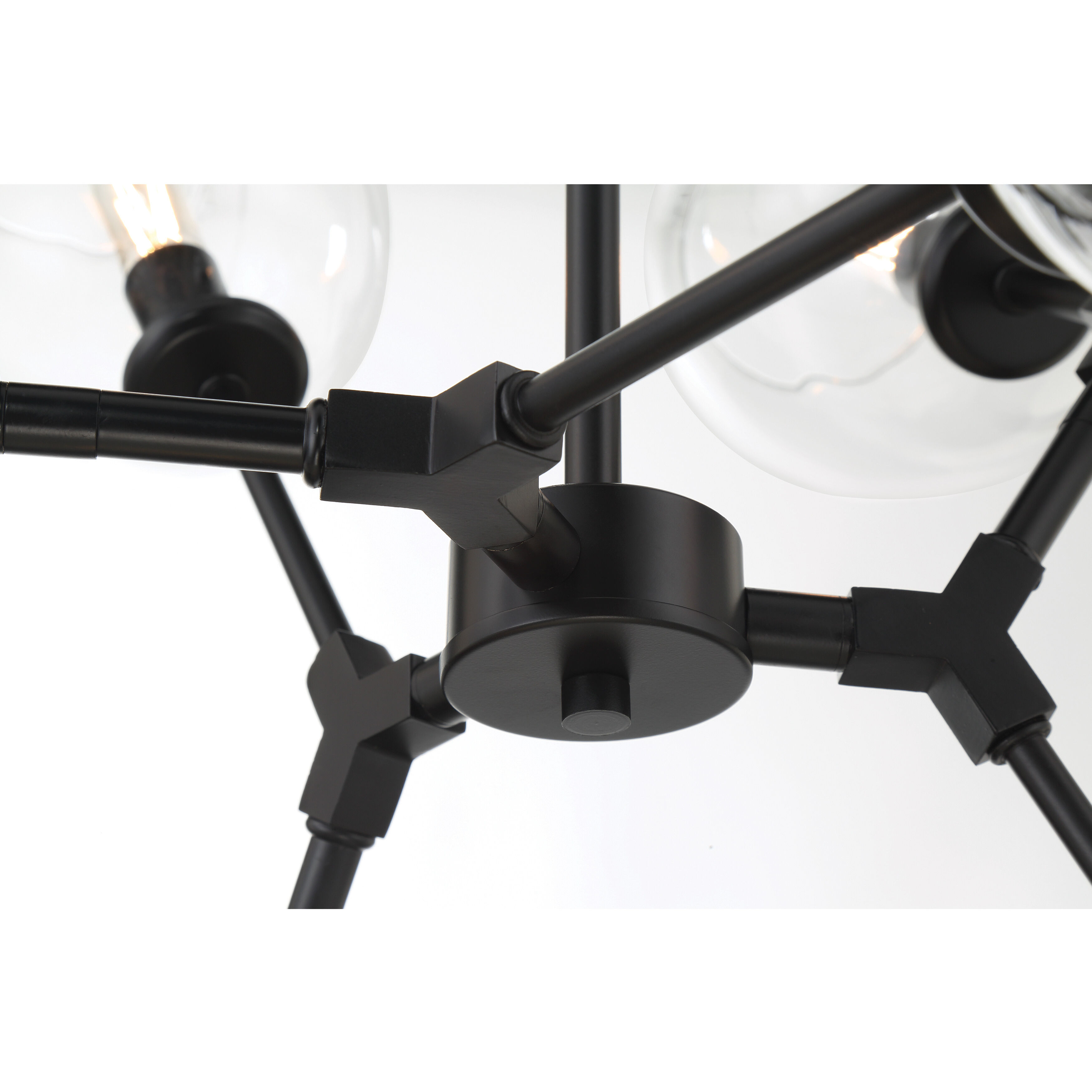 Nexpo 9 Light 30 inch Coal Chandelier Ceiling Light