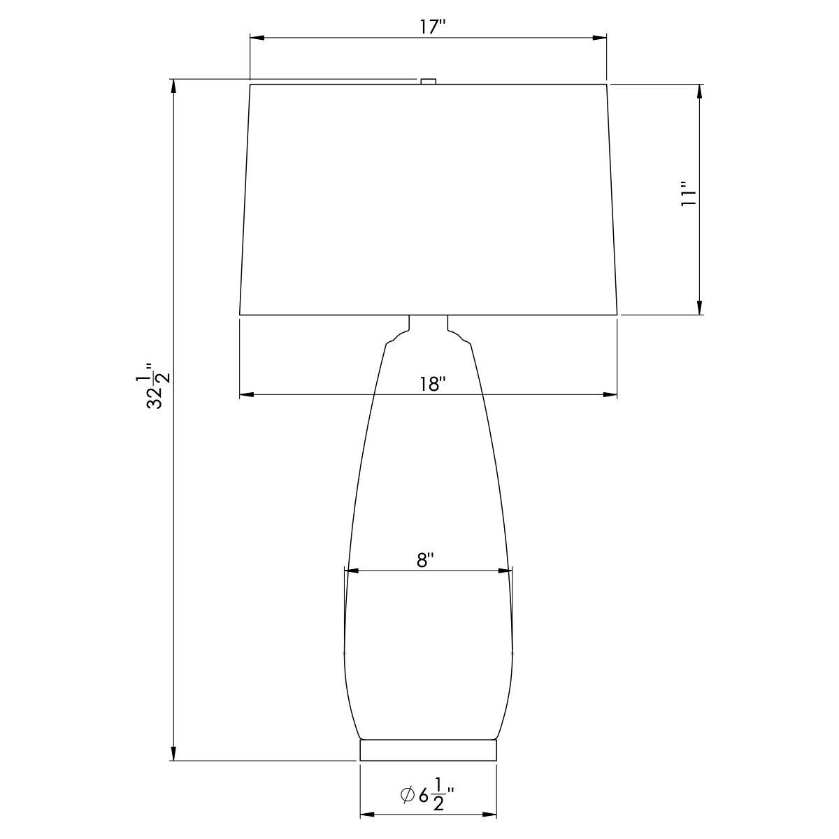 Duncan 32.5 inch 150.00 watt Navy Blue Matte Table Lamp Portable Light