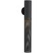 Punch 1 Light 30 inch Marine Grade Matte Black Outdoor Sconce, Large