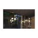 Sean Lavin ModernRail LED 48 inch Aged Brass Chandelier Ceiling Light in 24V Remote Canopy, Glass Orbs, Integrated LED