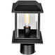Blackbridge 1 Light 12 inch Black Outdoor Lantern Head