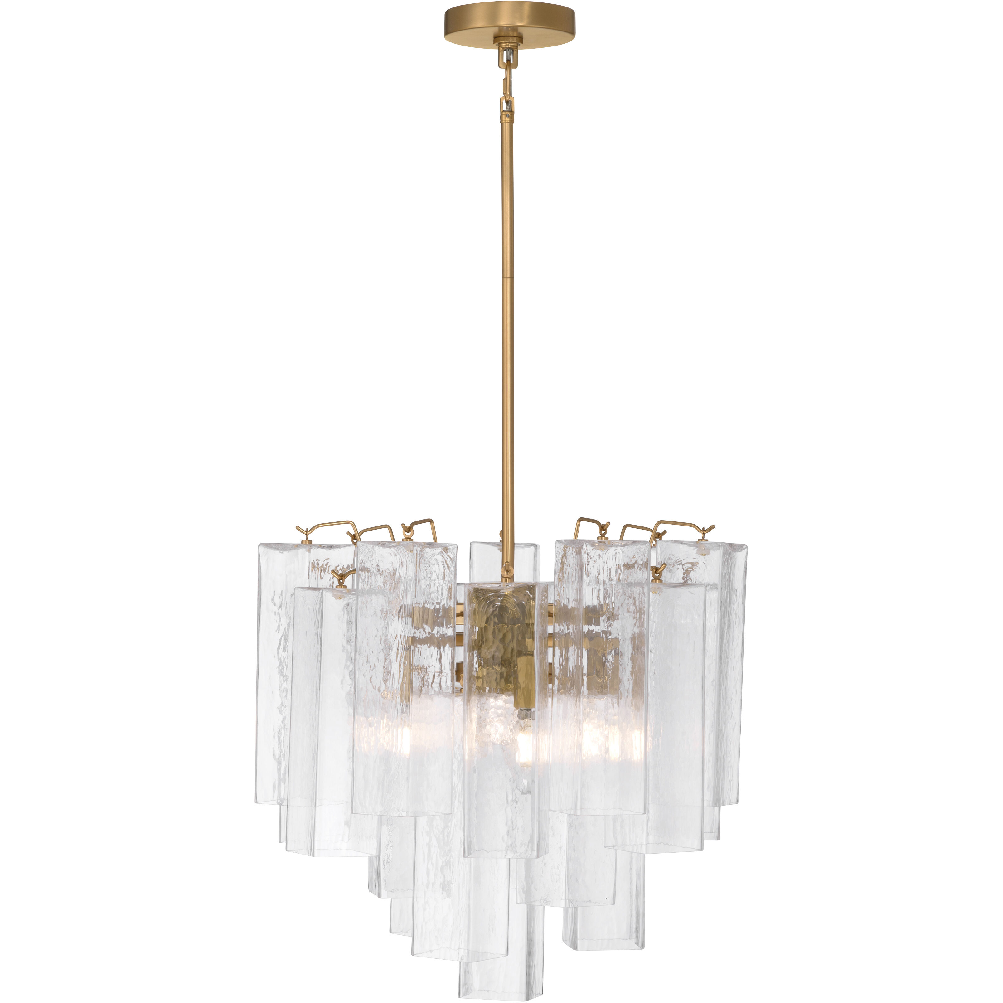 Torvento 6 Light 17.75 inch Legacy Brass Pendant Ceiling Light