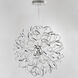 Chaos LED 39.5 inch Polished Chrome Entry Foyer Pendant Ceiling Light