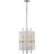 AERIN Bonnington 12 Light 16 inch Polished Nickel Tall Chandelier Ceiling Light