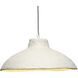 Parchment 1 Light 16 inch Off White Pendant Ceiling Light