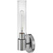 Shea LED 5.25 inch Chrome Bath Light Wall Light