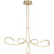 Astor LED 38 inch Soft Gold Island Light Ceiling Light