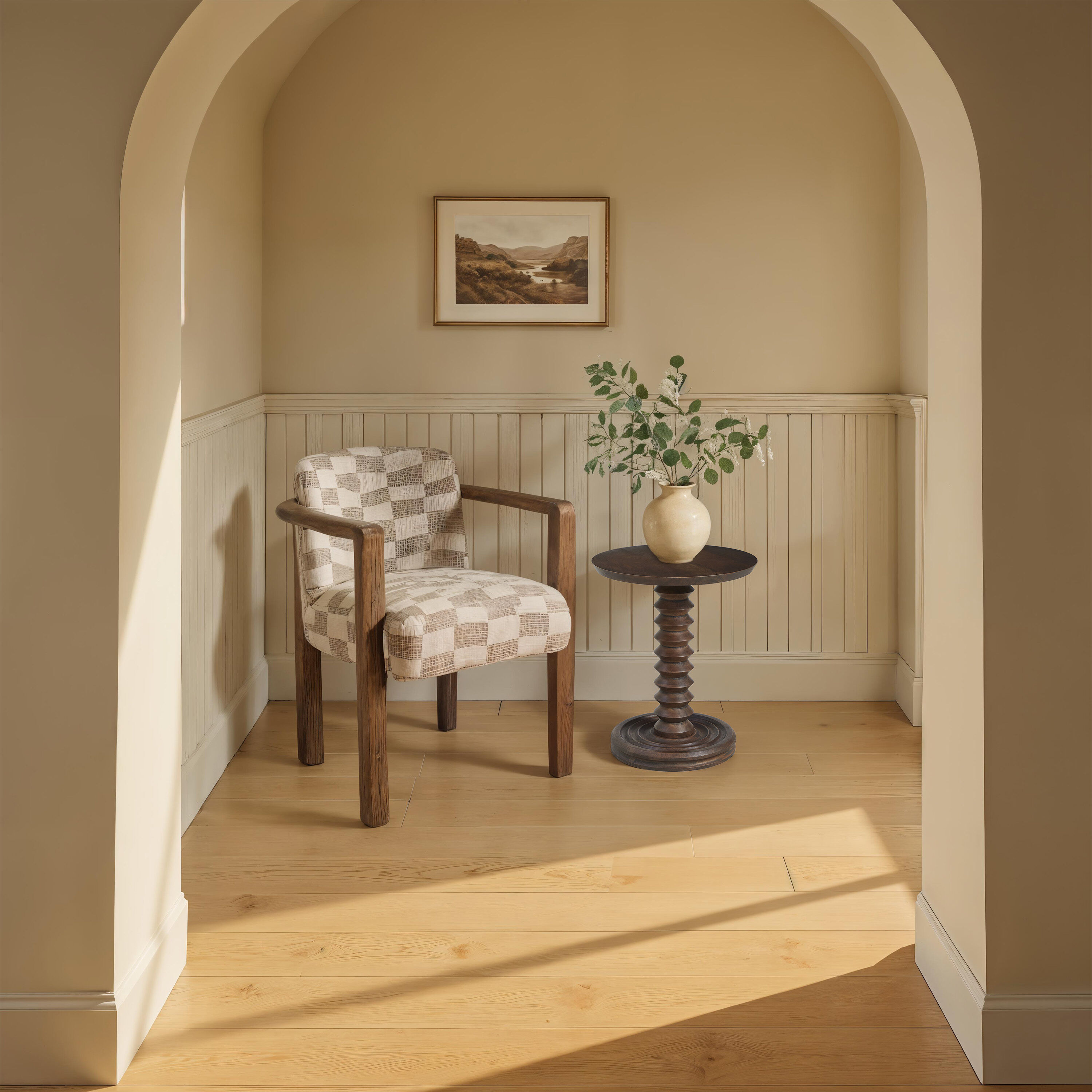 Tonno 22 X 18 inch Brown Side Table