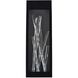 Arpione Esterno 24 inch Matte Black Outdoor Wall Sconce