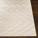 Mardin 36 X 24 inch Light Grey Rug in 2 x 3, Rectangle