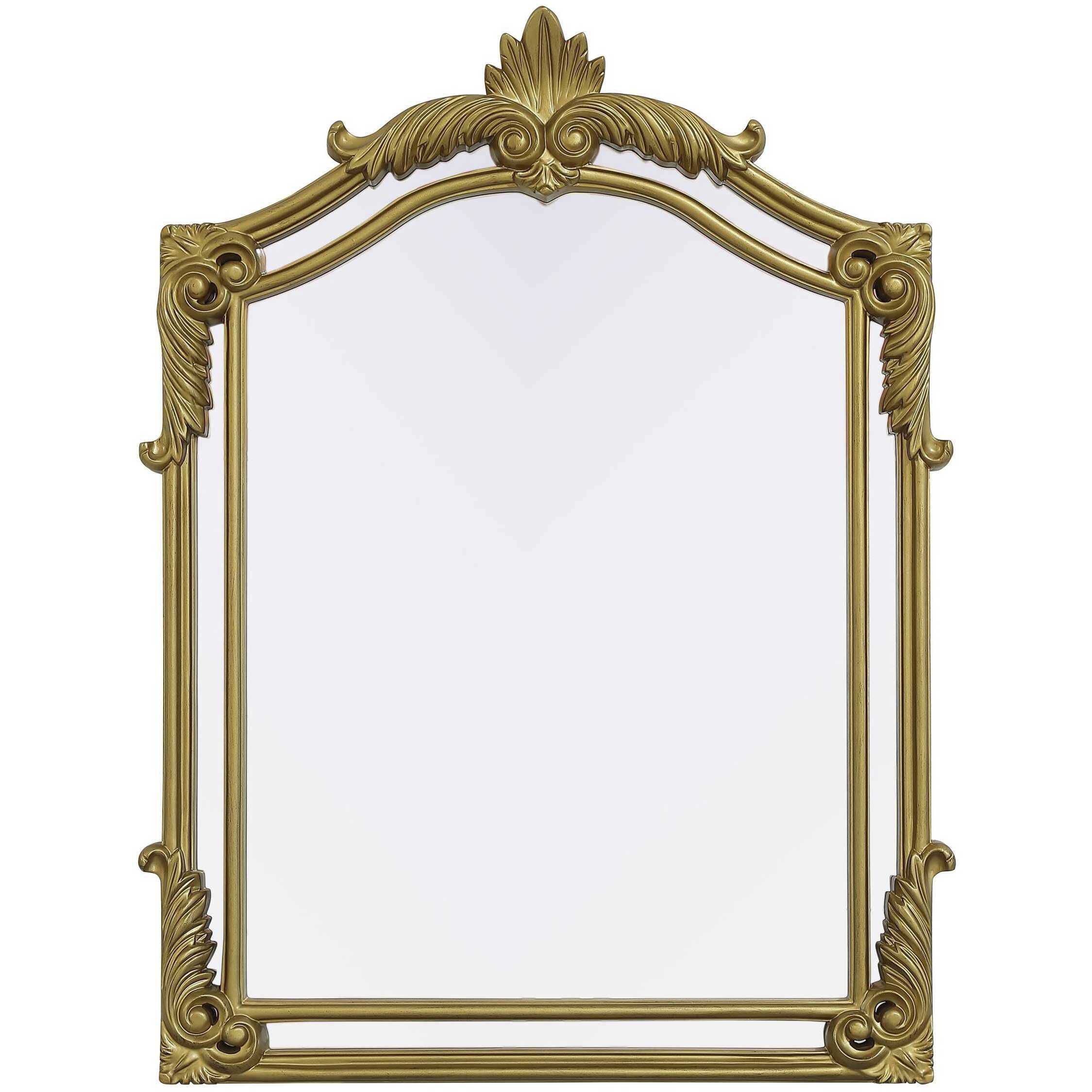 Madeline 42 X 31.5 inch Gold Leaf Mirror