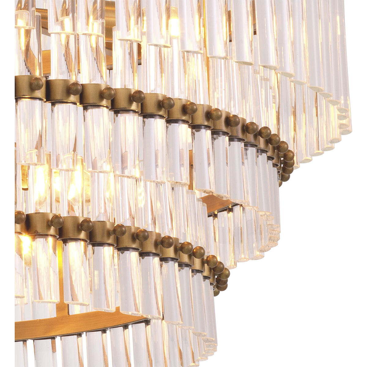 Scottsdale 14 Light 29.72 inch Antique Brass Chandelier Ceiling Light